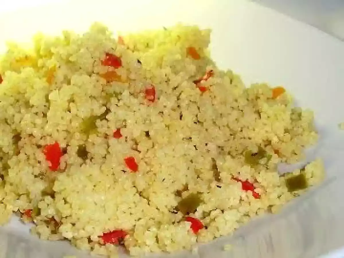 Couscous aux poivrons