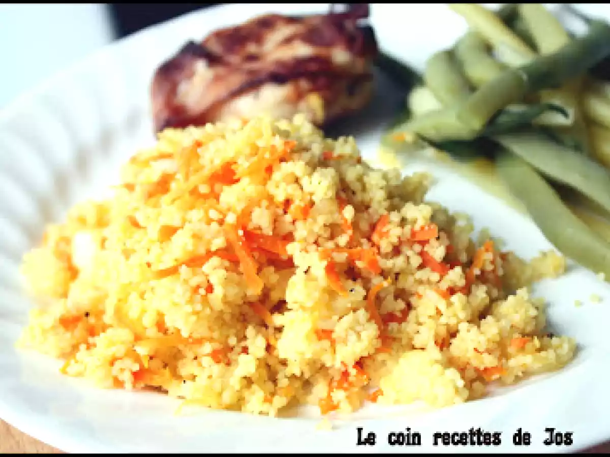 COUSCOUS CAROTTES ET CITRON