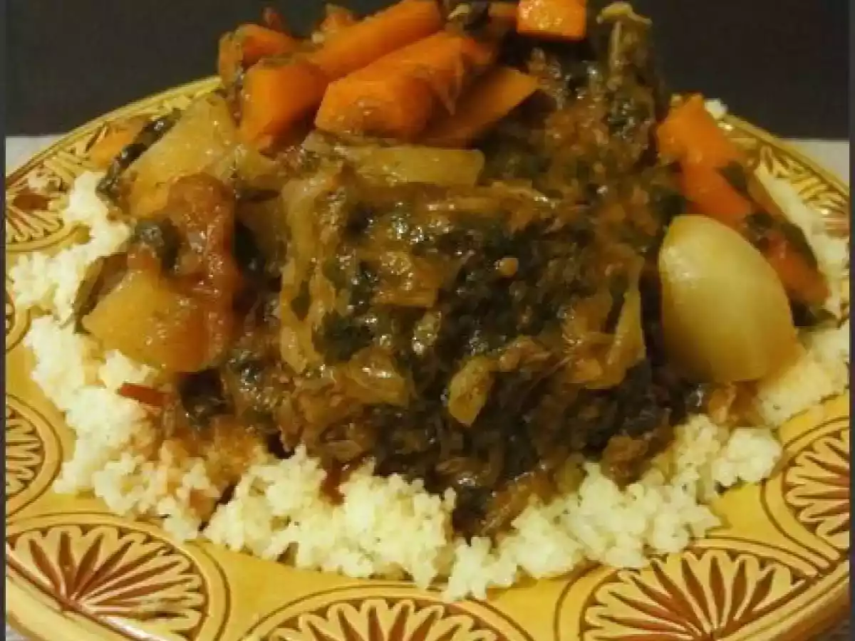 Couscous d'agneau au légumes - photo 2