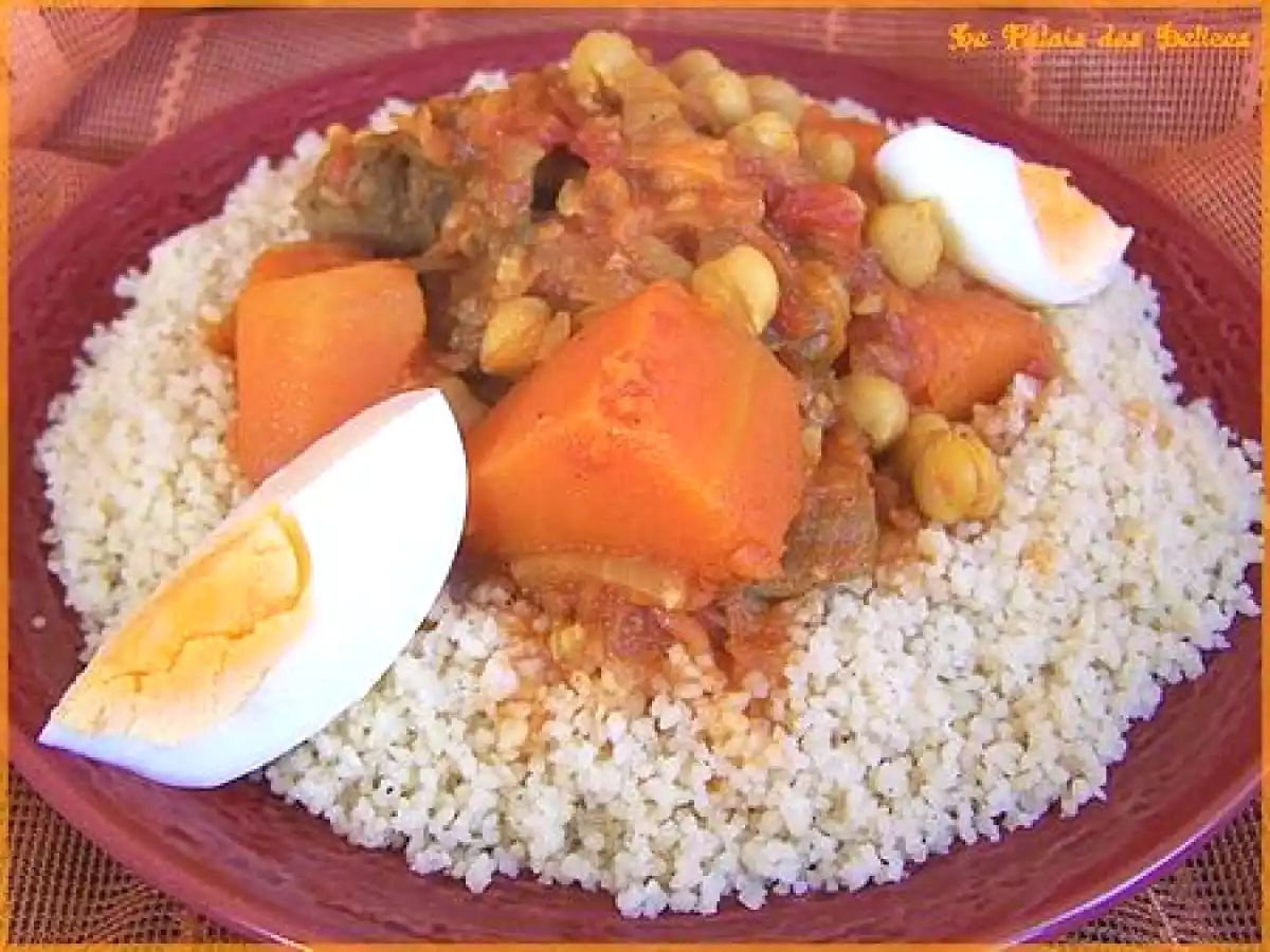 Couscous d'automne/hiver à la viande et au Potiron - photo 2