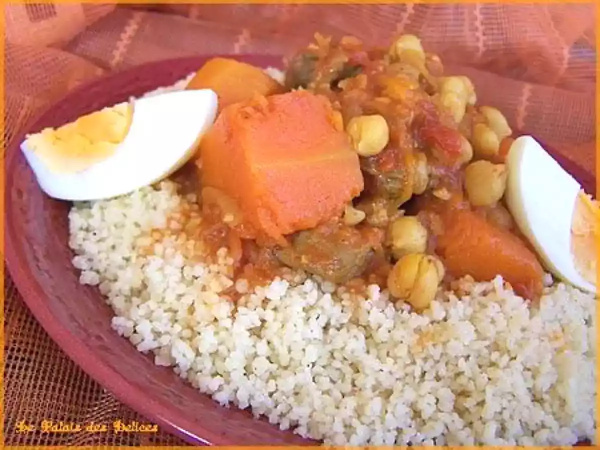 Couscous d'automne/hiver à la viande et au Potiron - photo 3