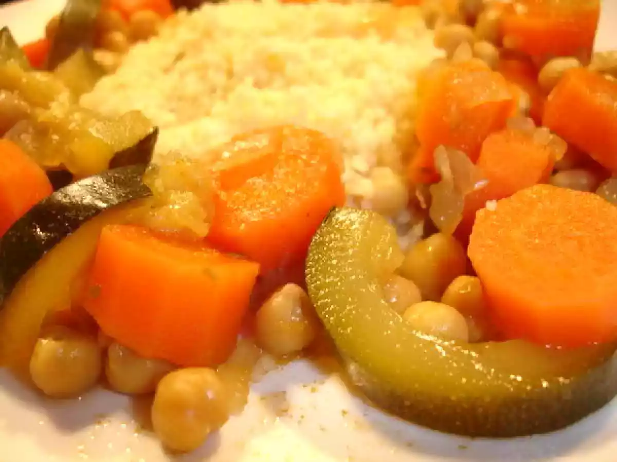 COUSCOUS DE LEGUMES AUX EPICES DOUCES (WW)