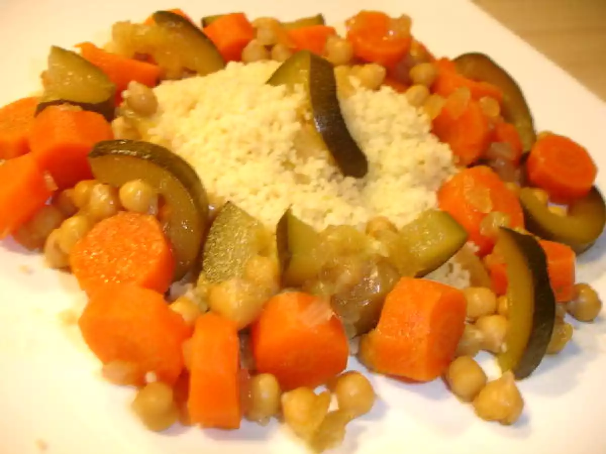 COUSCOUS DE LEGUMES AUX EPICES DOUCES (WW) - photo 2