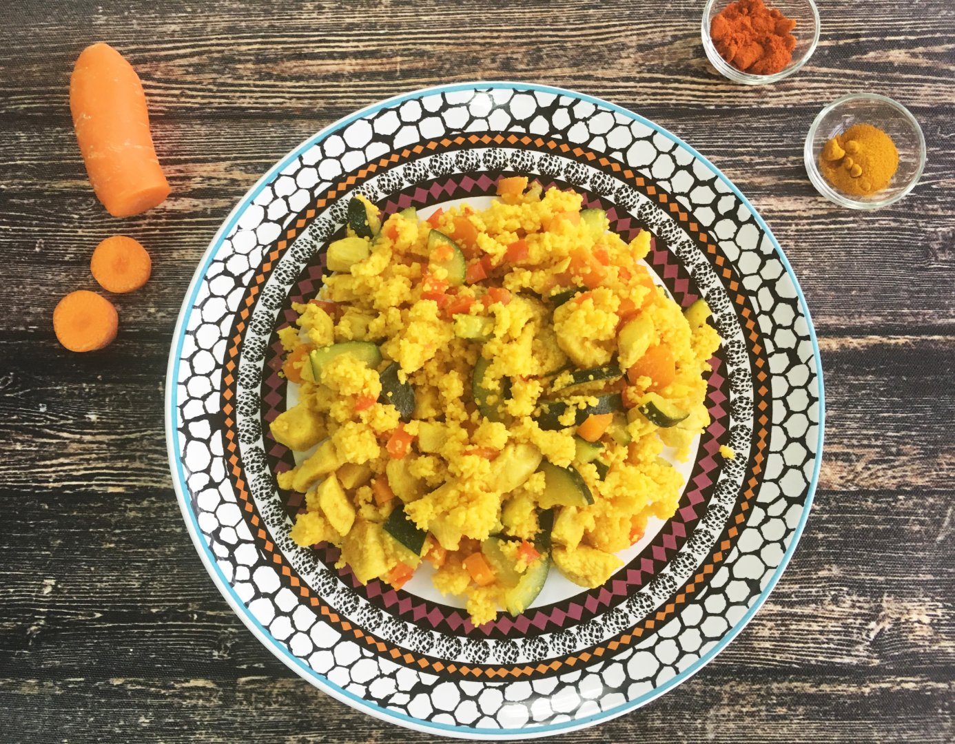 Couscous express au poulet et aux légumes Recette Ptitchef
