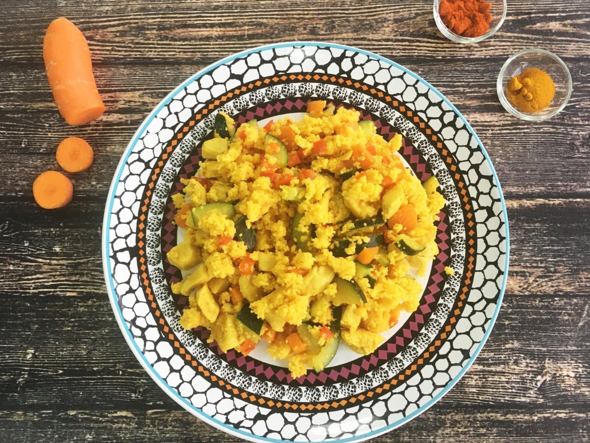 Couscous express au poulet et aux légumes Recette Ptitchef