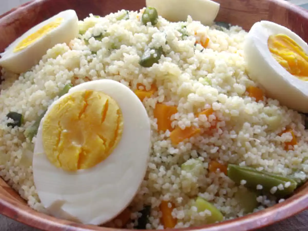 Couscous Kabyle aux légumes vapeur - Amakfoul - photo 2