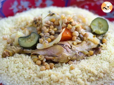 Couscous marocain traditionnel au poulet - photo 2