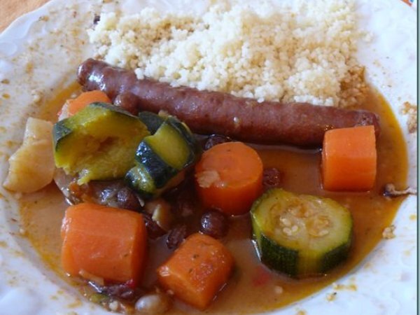 Couscous merguez / poulet, Recette Ptitchef