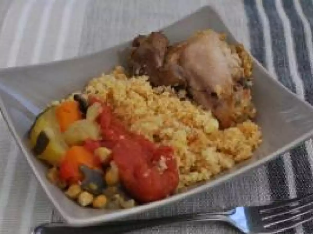 Couscous poulet et agneau