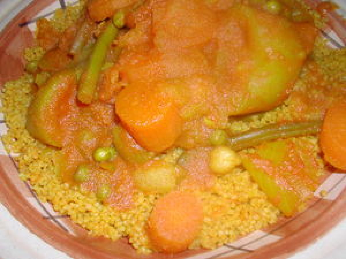 Couscous sans viande, aux légumes Recette Ptitchef