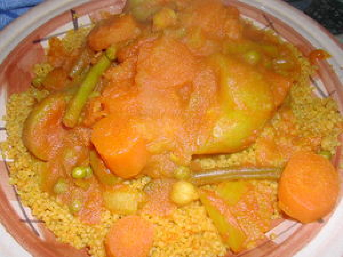Couscous sans viande, aux légumes Recette Ptitchef