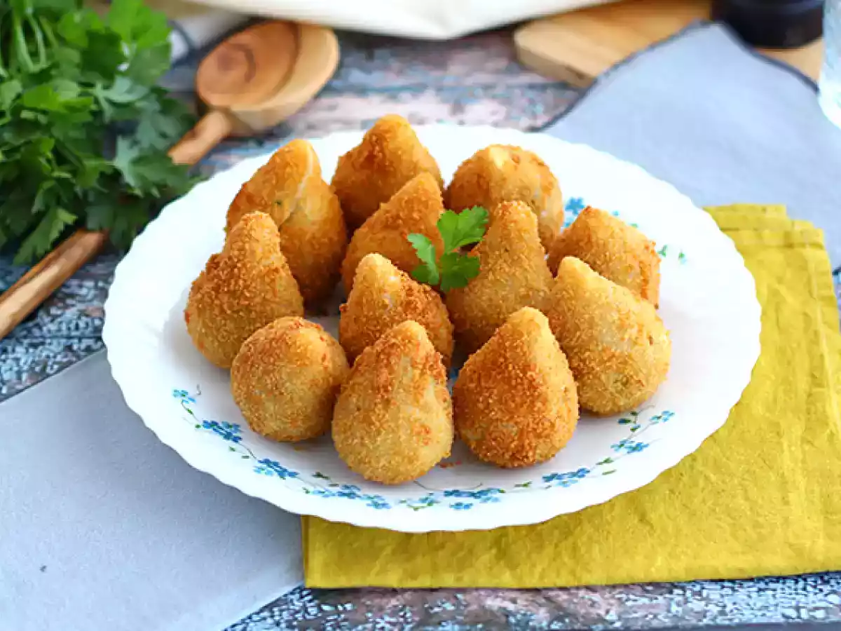 Coxinhas (croquettes au poulet brésiliennes)