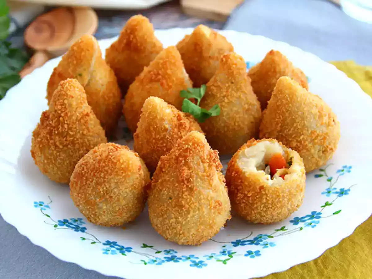 Coxinhas (croquettes au poulet brésiliennes) - photo 4