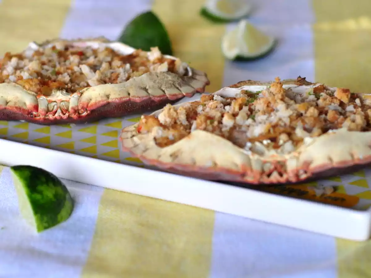 Crabes farcis à l’antillaise