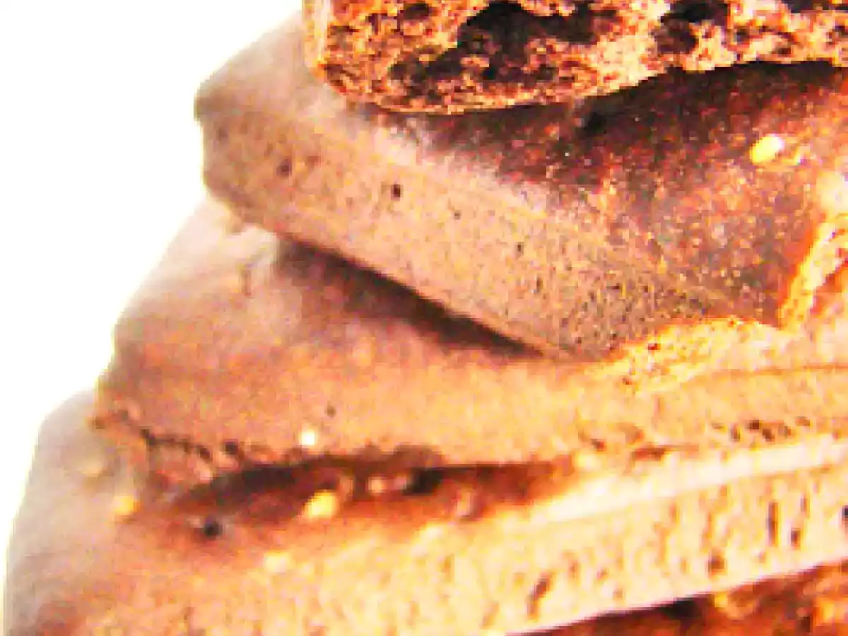 Crackers au chocolat et quelques pincees de sel.... - photo 3