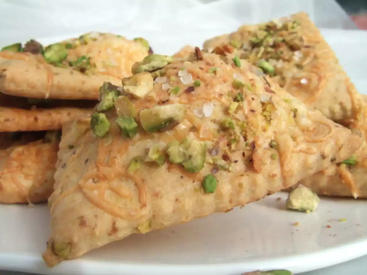 Crackers aux pistaches (pour l'apéritif) - photo 2