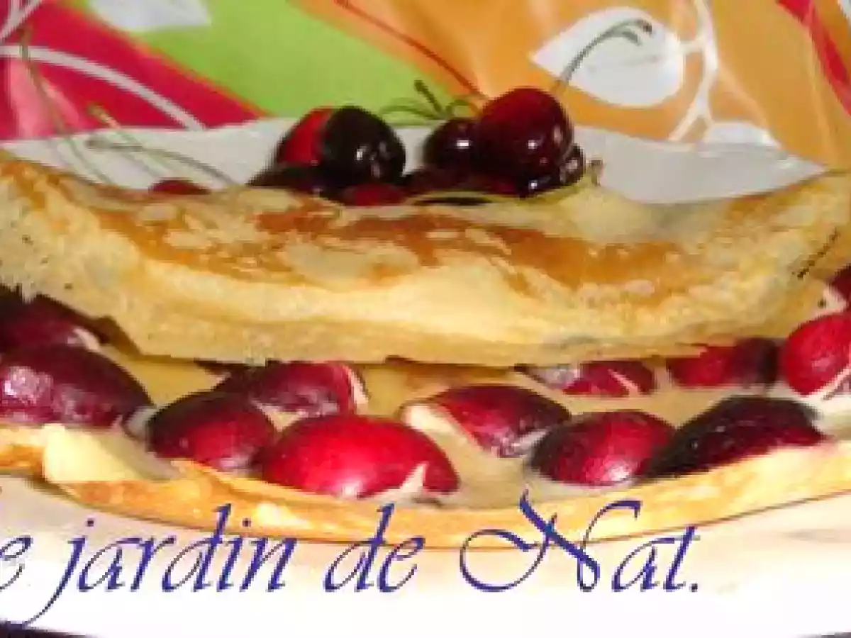 Crapiaux du Limousin ou crêpes à la cerise!