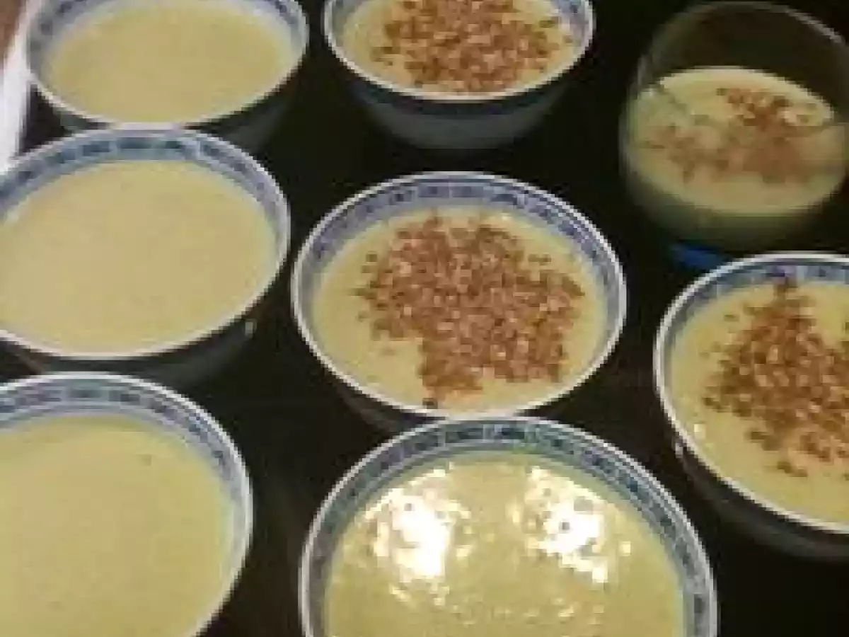 CREME A LA PISTACHE AU THERMOMIX