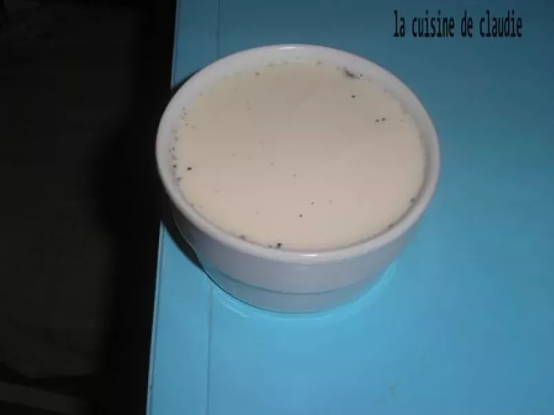 Crème à la vanille au lait concentré, photo 2
