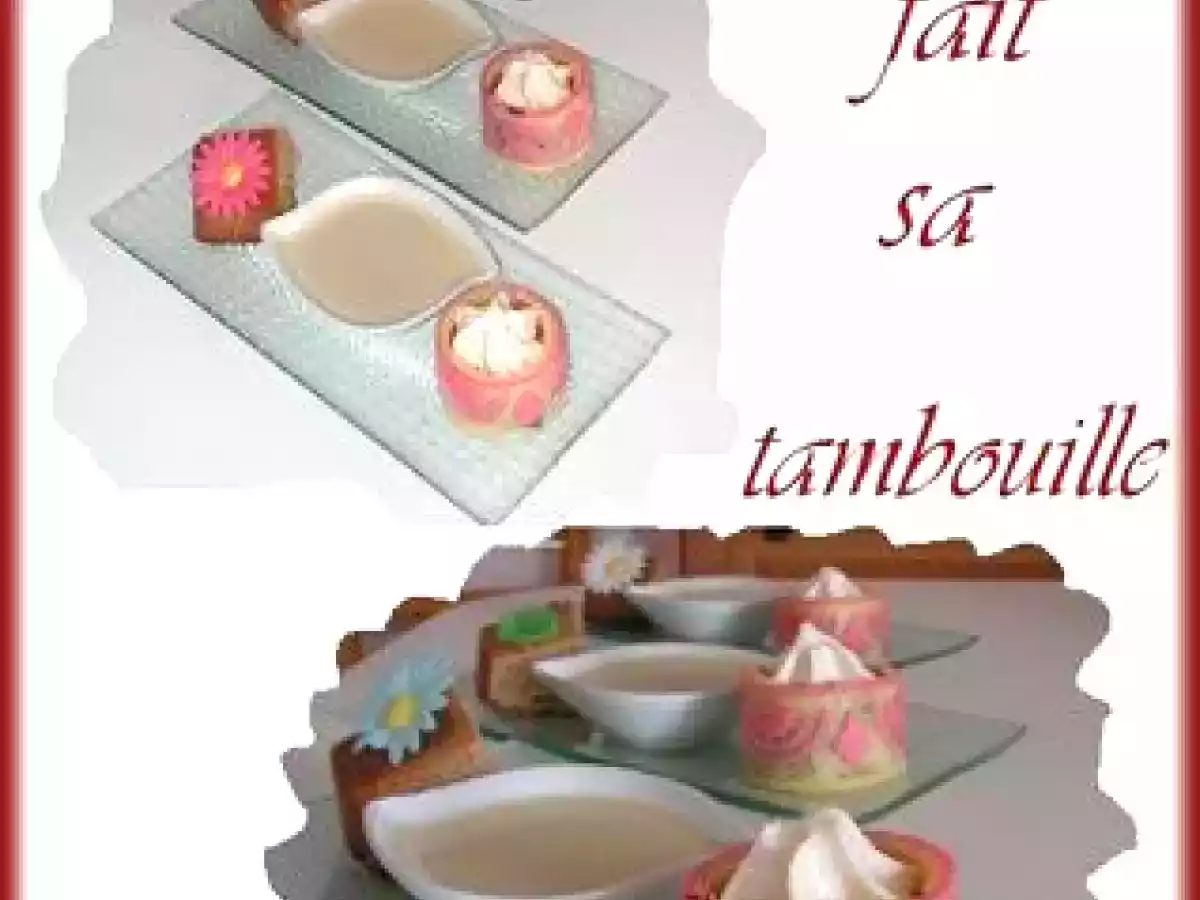 Crême anglaise à la PISTACHE