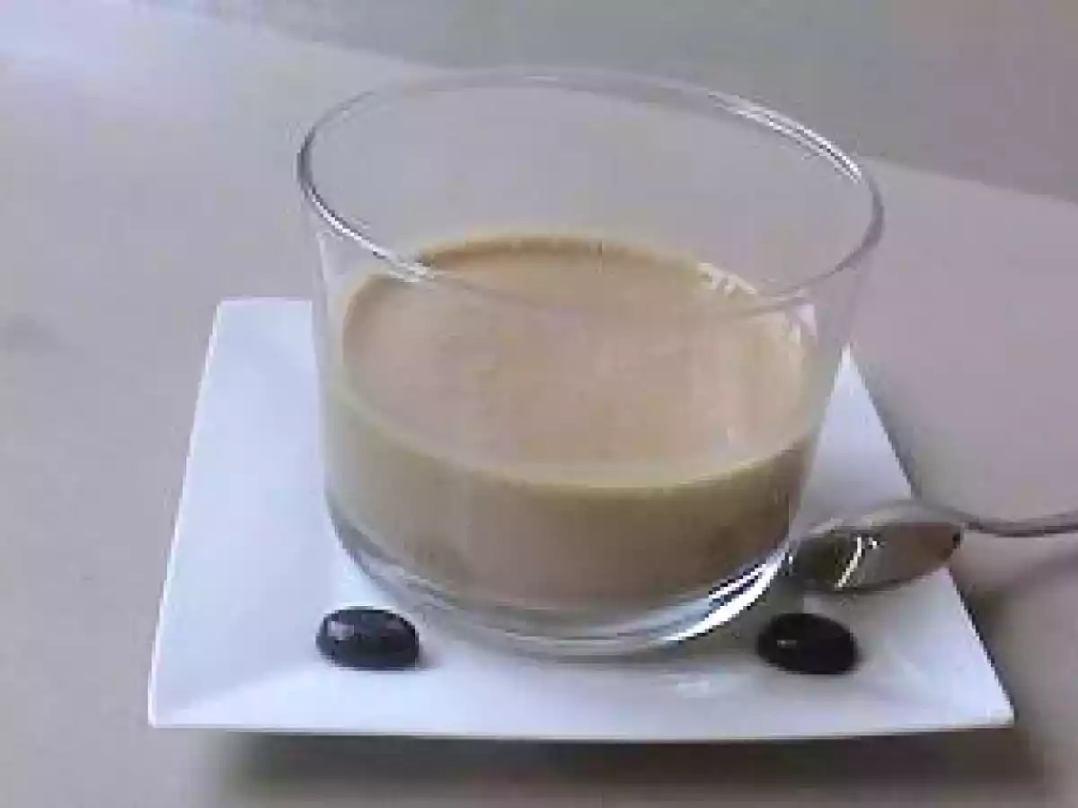 Crême anglaise au café