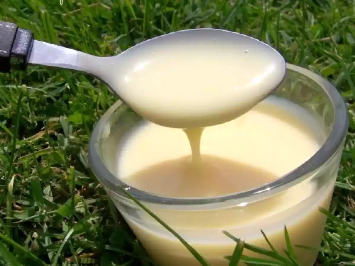 Crème anglaise au micro onde.