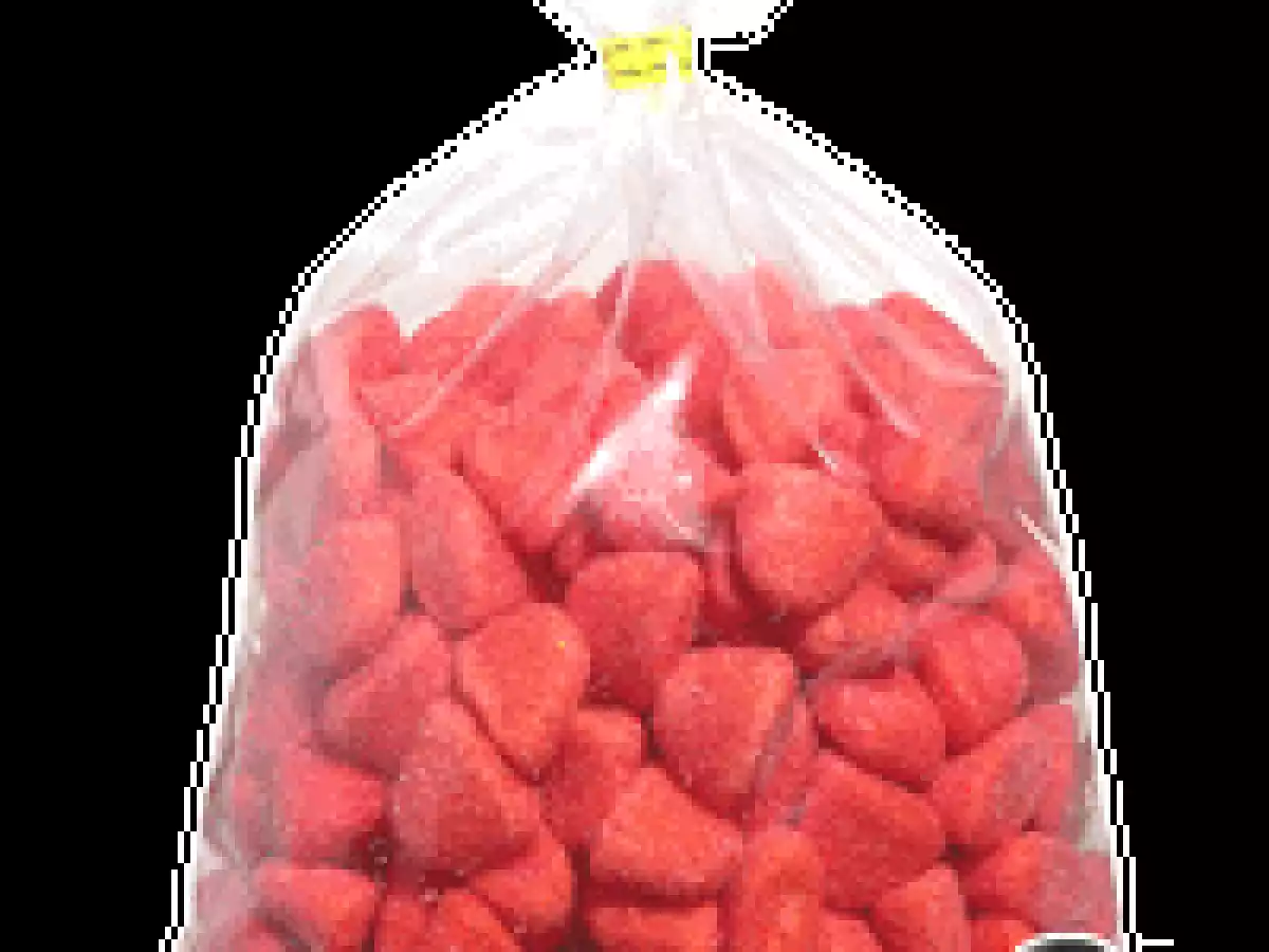 Crème anglaise aux fraises Tagada - photo 3