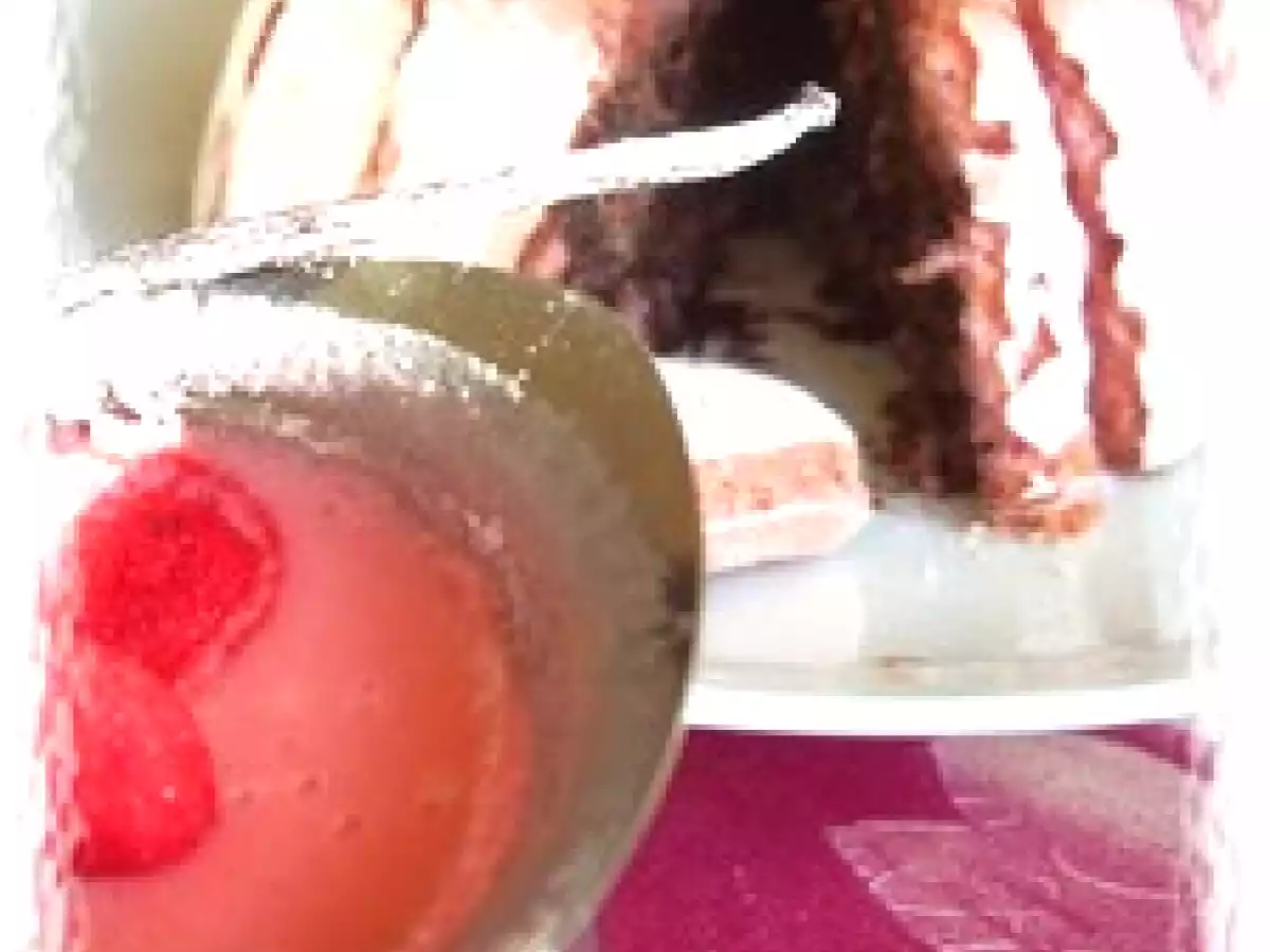 Crème anglaise aux fraises Tagada - photo 4