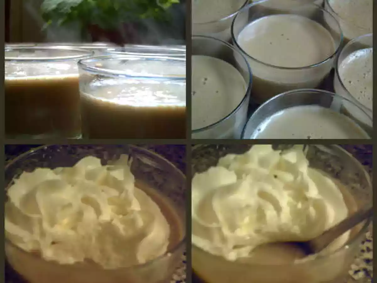 CRÈME AU CAFÉ FAÇON LIÉGEOIS