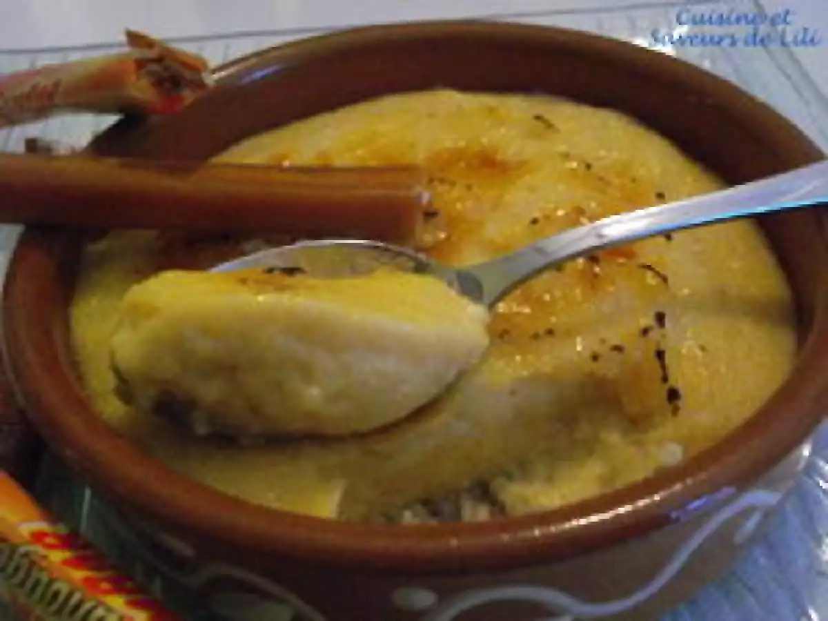 Crème au caranougat façon crème brûlée - photo 2