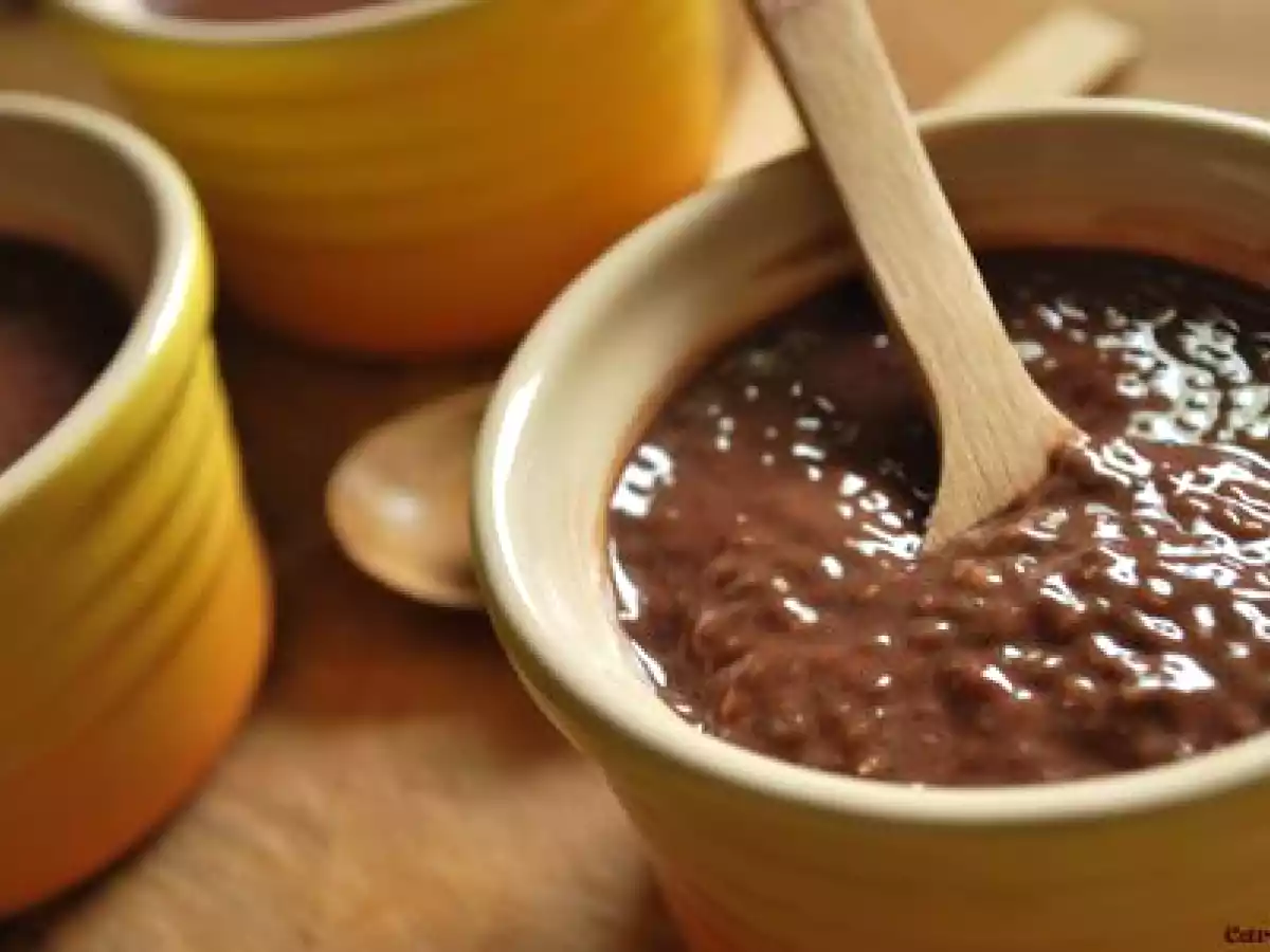Crème au choco-graines de chia