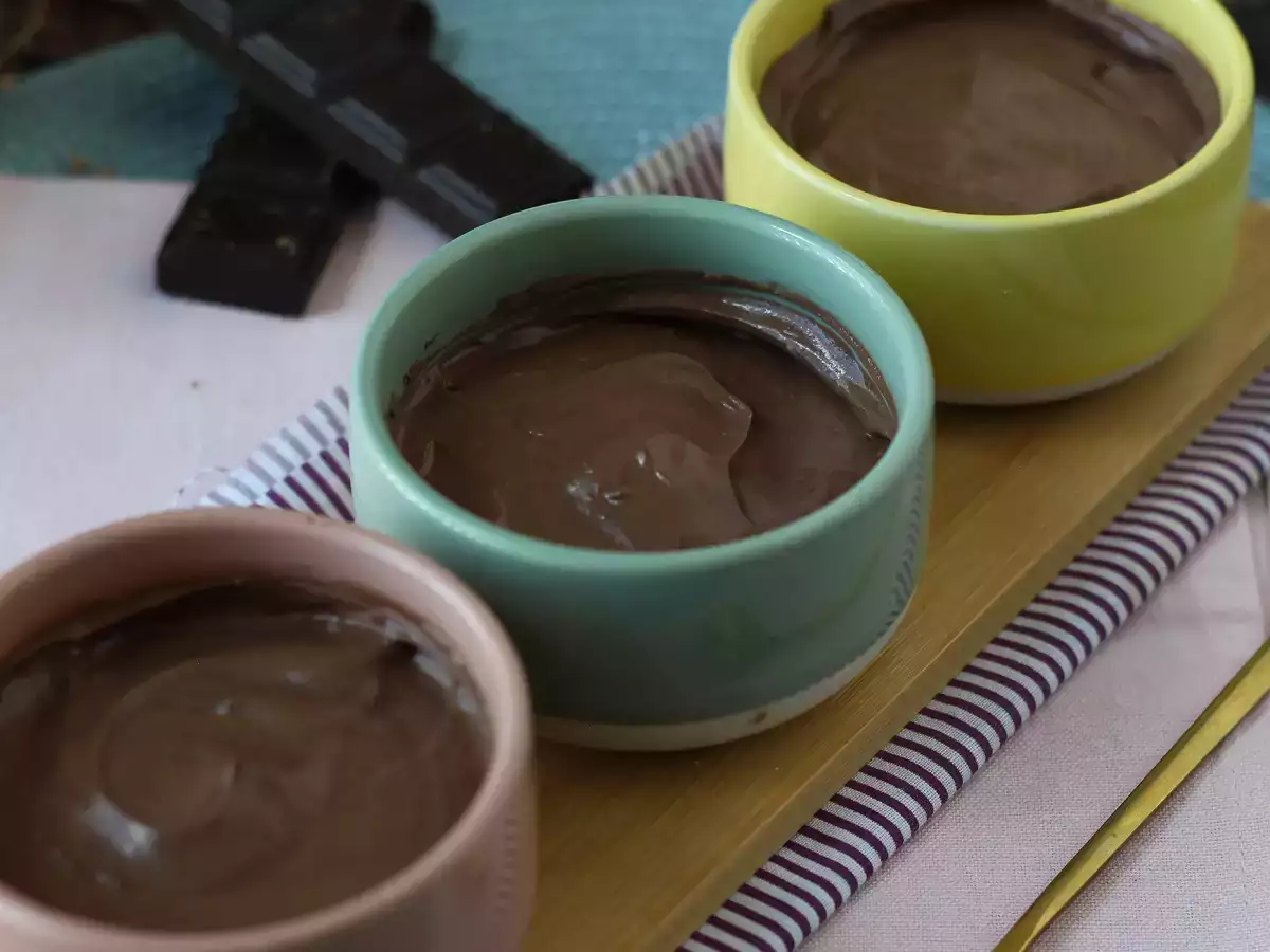 Crème au chocolat au tofu soyeux à 2 ingrédients - photo 2