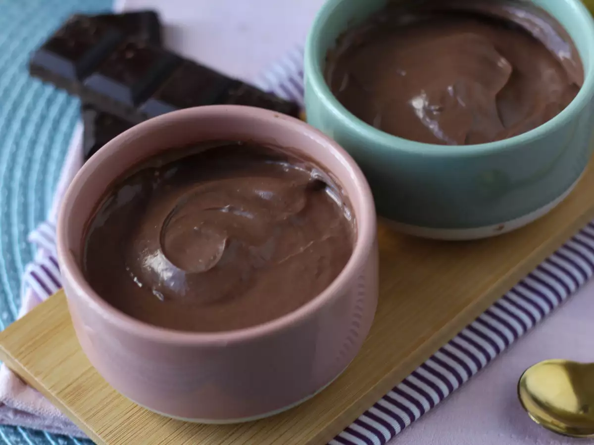 Crème au chocolat au tofu soyeux à 2 ingrédients - photo 3