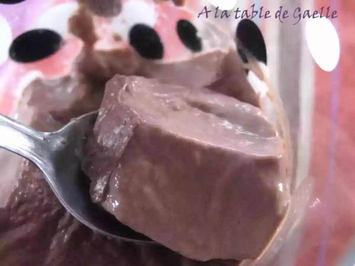 Crème au chocolat façon pot gourmand mamie nova ! - photo 2