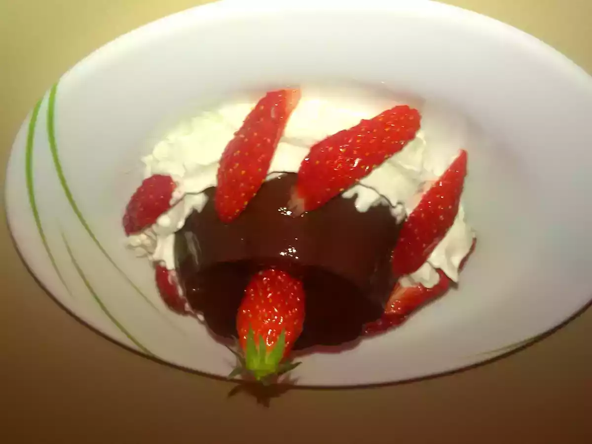 Crème au chocolat sans oeuf