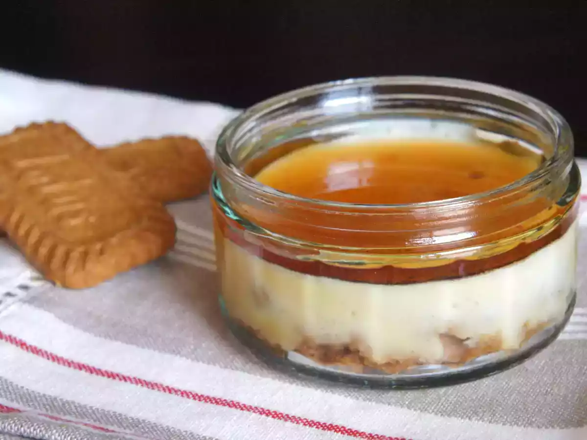 Crème au sirop d'érable et aux Spéculoos