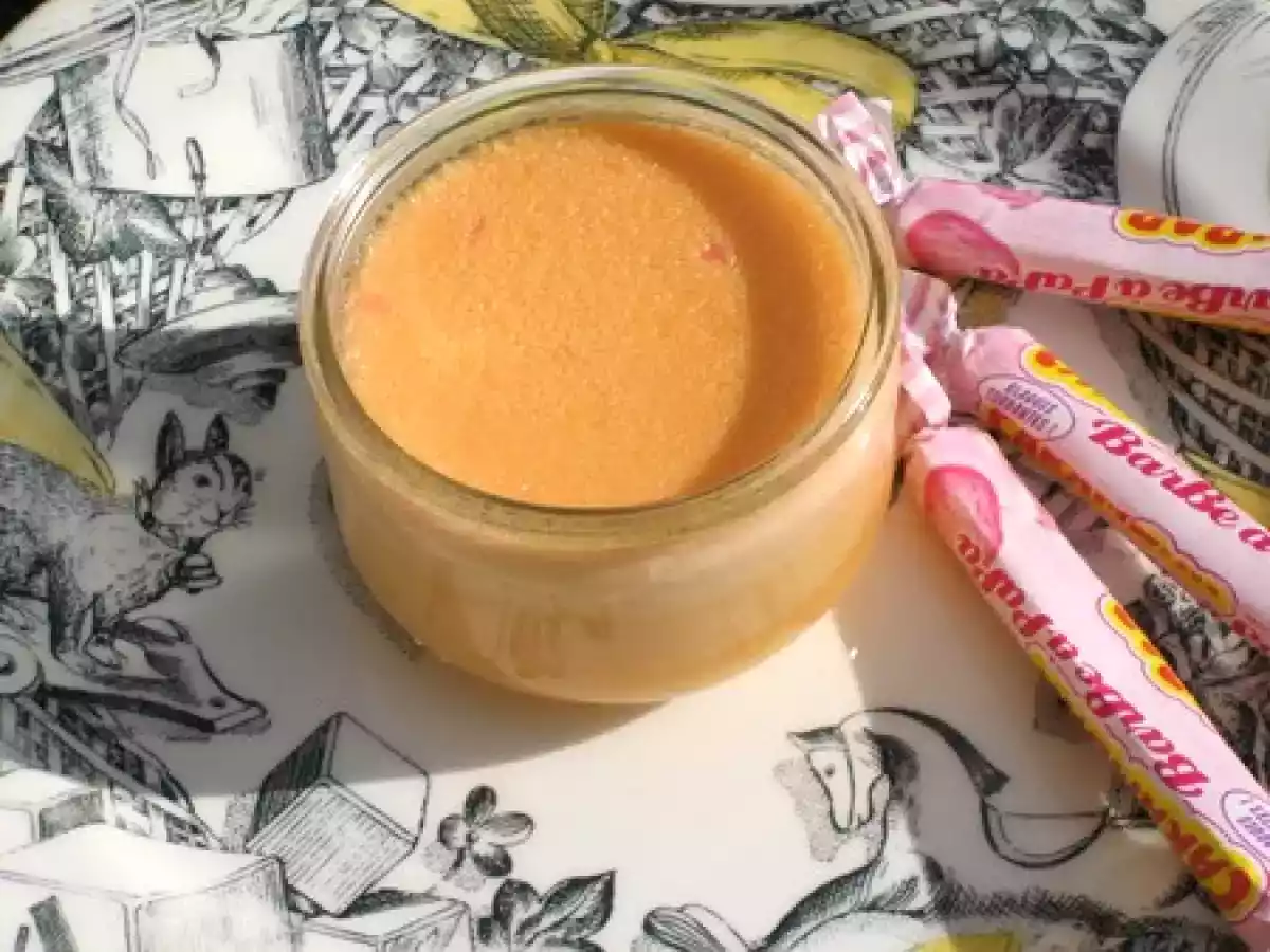 Créme aux carambars Barbe à Papa