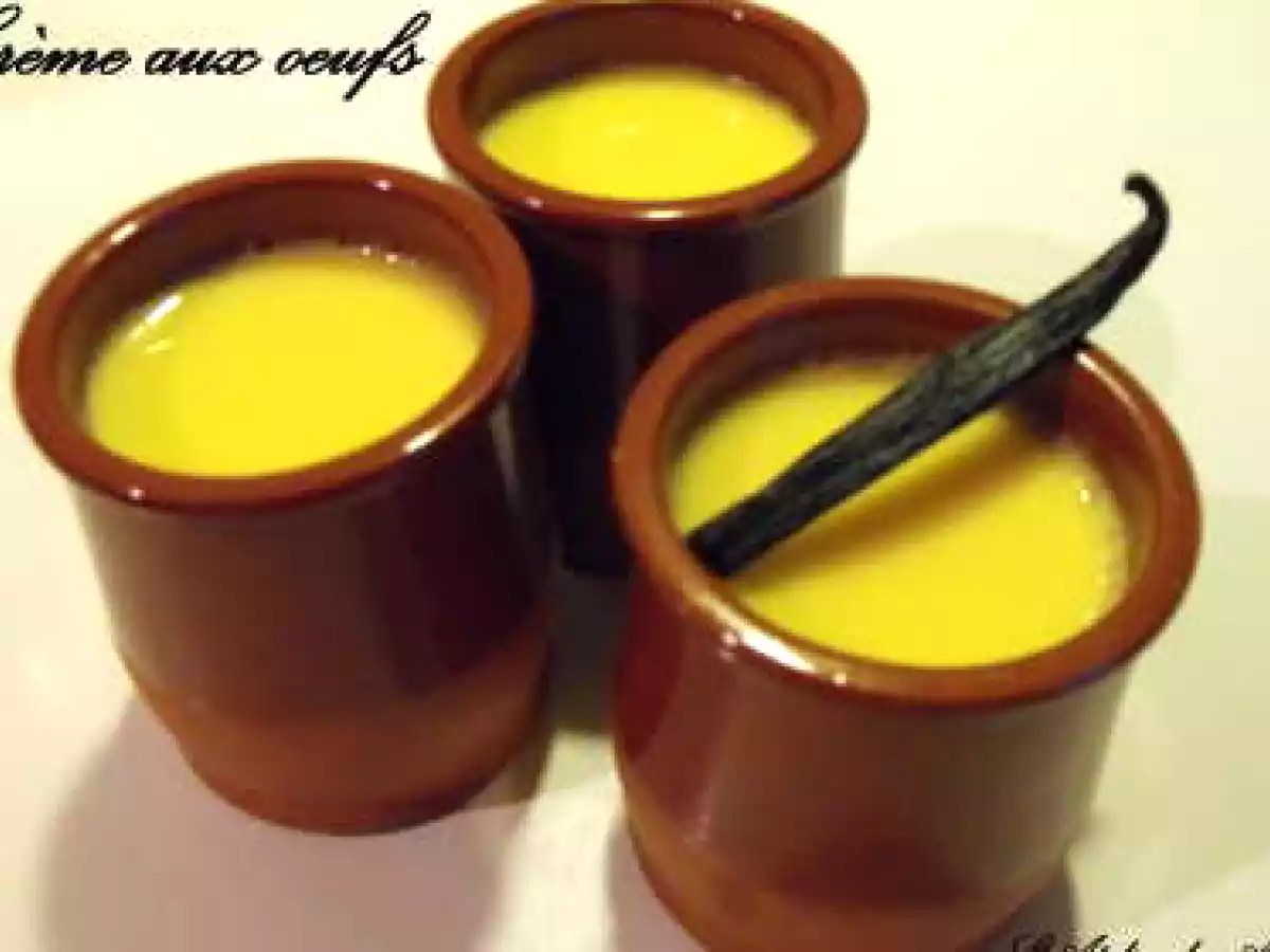 Crème aux oeufs