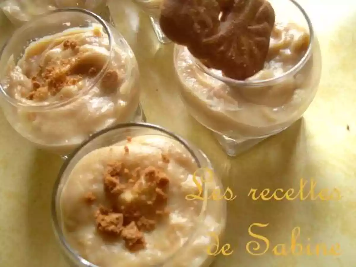 Crème aux spéculoos