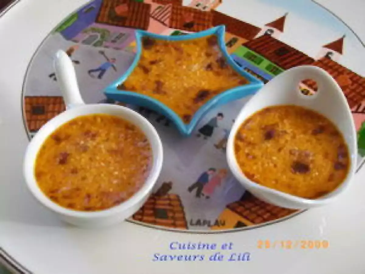 Crème brûlée à la tomate séchée et au parmesan - photo 2