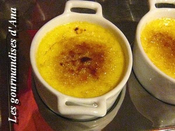 Crème brûlée à la truffe