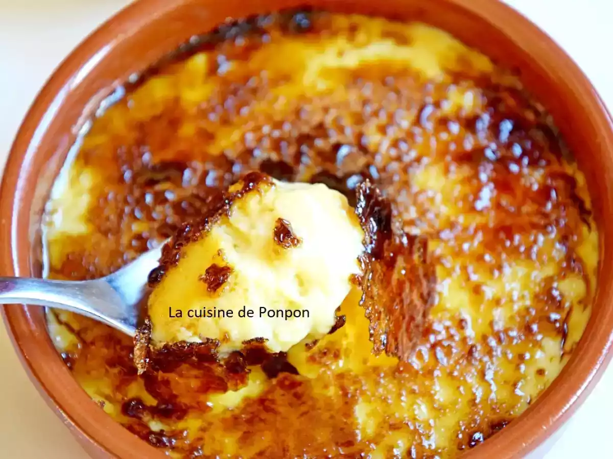 Crème brûlée au caramel au beurre salé Raffolé comme une crème catalane