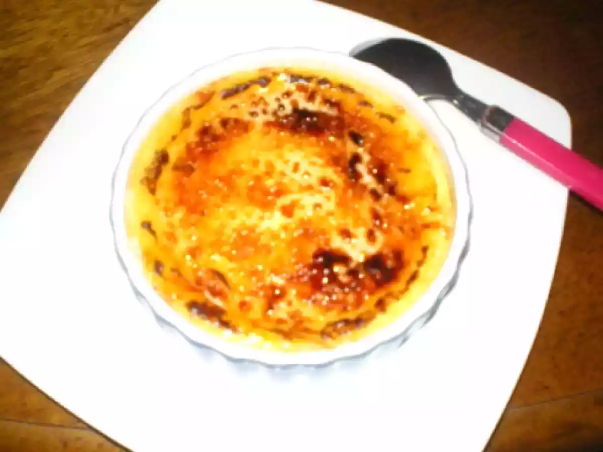 CREME BRULEE AU CHOCOLAT ET A LA MANDARINE - photo 2