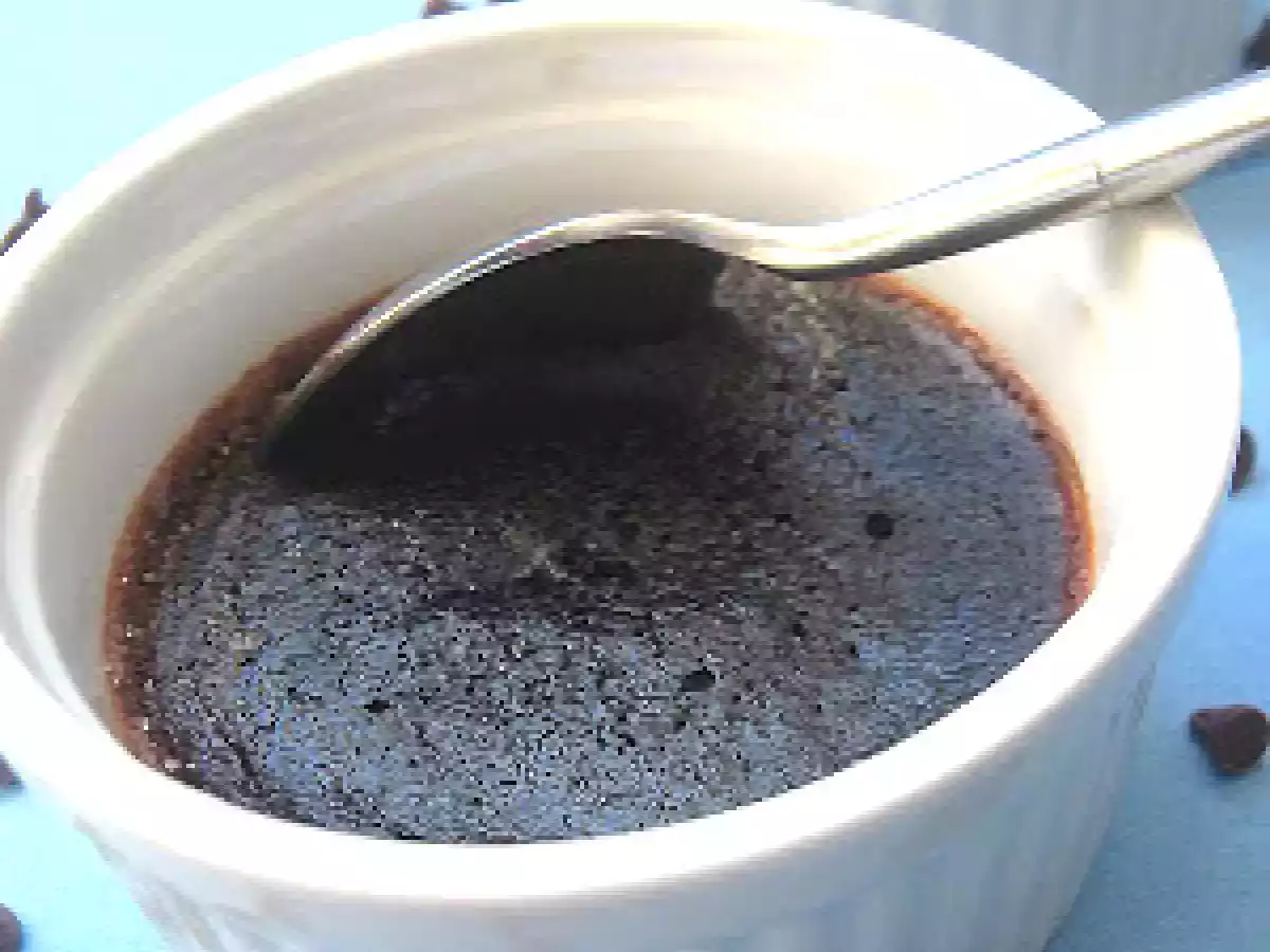 Crème brûlée au chocolat et au Tia Maria - photo 2