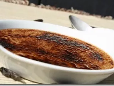 Crème Brûlée au Chocolat et Fève Tonka