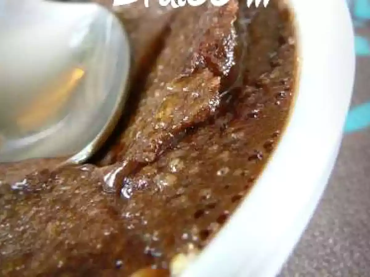 CREME BRULEE AU CHOCOLAT NOIR recette de PIERRE HERME