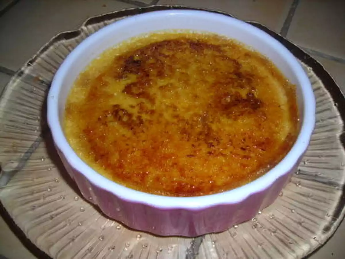 Crème brûlée au foie gras