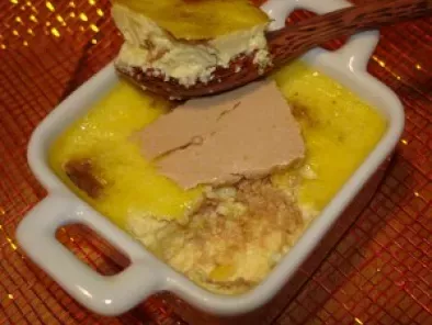 Crème brûlée au foie gras et à l'armagnac