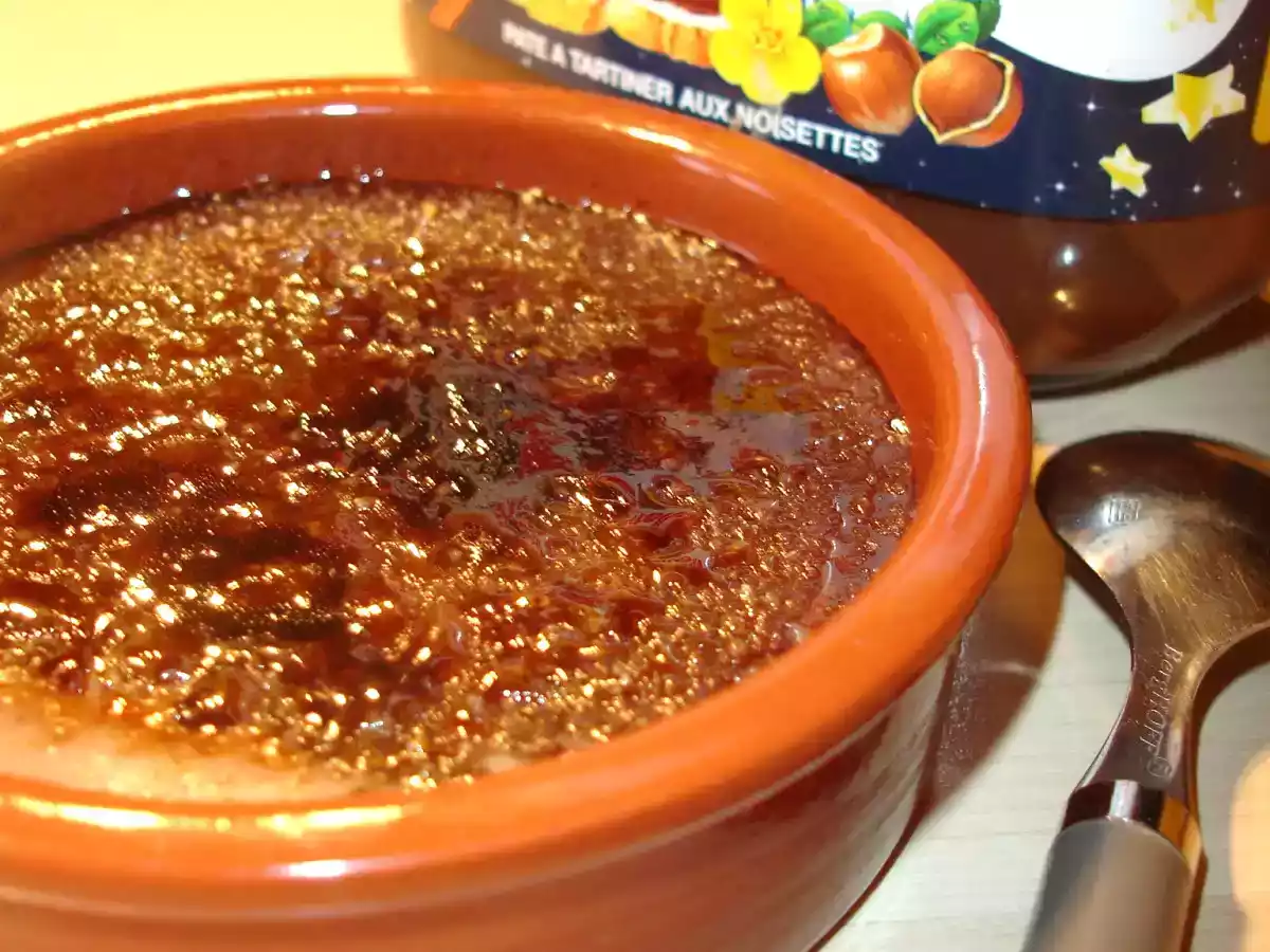 CREME BRULEE AU NUTELLA