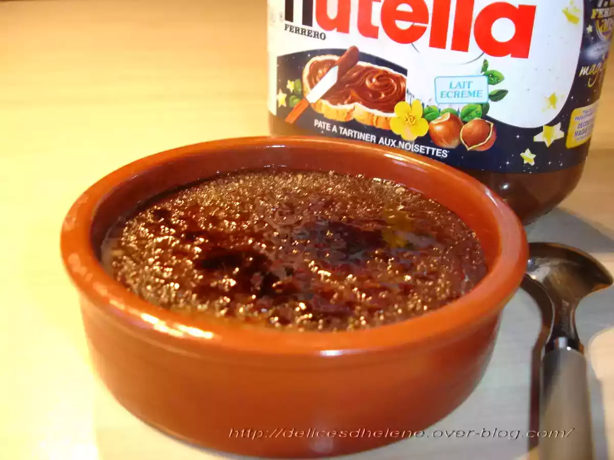 CREME BRULEE AU NUTELLA - photo 2